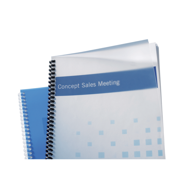 GBC PolyClearView™ Binding Cover A4 200 Micron Transparent (100