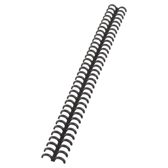 GBC ClickBind™ Binding Spine A4 8mm Black (Pack 50)