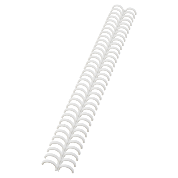 GBC ClickBind™ Binding Spine A4 12mm White (Pack 50)