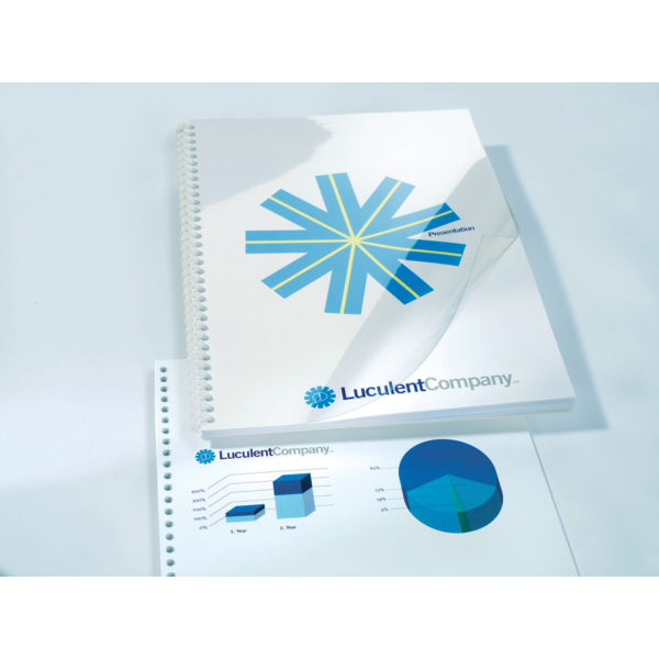 GBC HiClear™ Binding Cover A4 150 Micron Clear (100) Whiteboard Shop UK