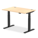 Air Height Adjustable Desk 800mm with Cable Ports - Click to view options.