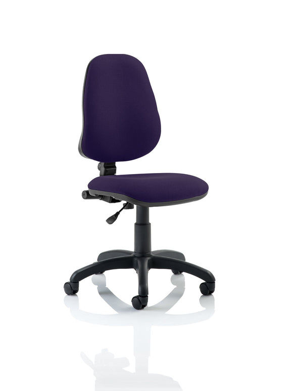 Eclipse Plus I Lever Task Operator Chair Bespoke Colour Tansy Purple