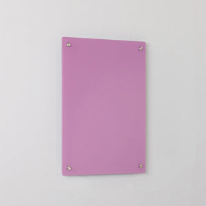 WriteOn Coloured Glassboard 450 x 600mm Violet