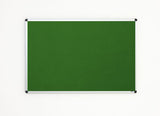 Adboards Classic Felt Notice Boards With Aluminium Frames 1200x1200mm Green