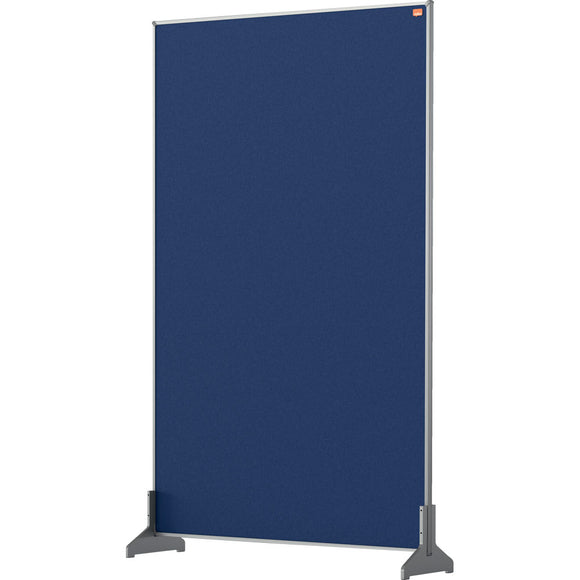 Nobo Impression Pro Free Standing Room Divider Screen Felt Surface 600x1800mm Blue