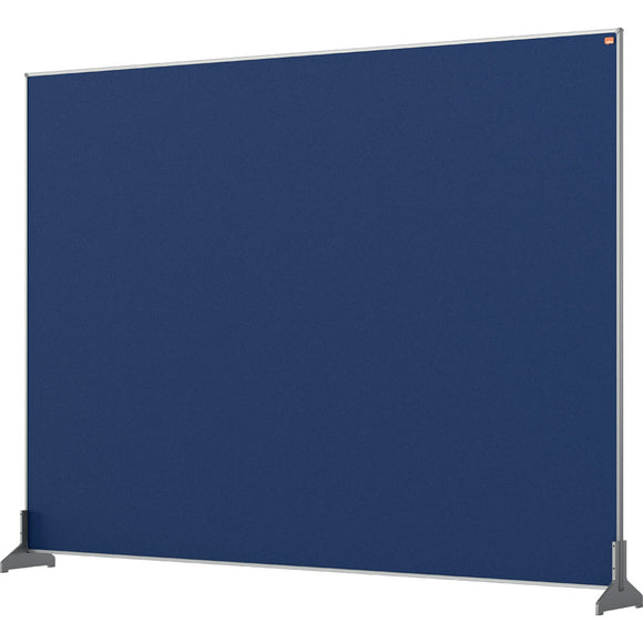 Nobo Impression Pro Free Standing Room Divider Screen Felt Surface 800x1800mm Blue