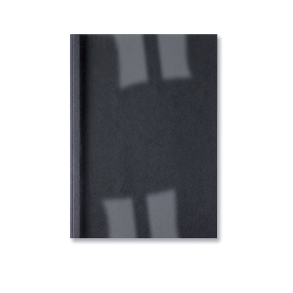 GBC LeatherGrain™ ThermaBind® Cover A4 1.5mm Black (100)
