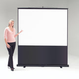 Eyeline Floor Screen 4:3 Aspect Ratio