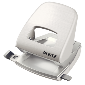 Leitz NeXXt Style Metal Office Hole Punch - Arctic White
