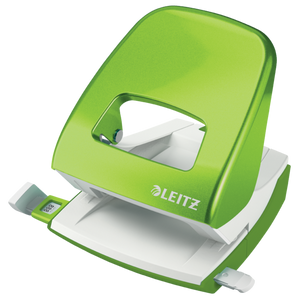 Leitz NeXXt WOW Metal Office Hole Punch. 30 sheets. Green.