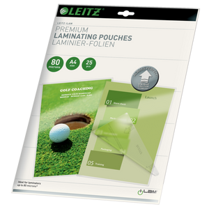 Leitz iLAM UDT Hot Laminating Pouches A4 80 microns (Pack 25)