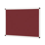 Aluminium Framed Notice Board 600 x 900mm - Various Colours
