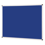 Aluminium Framed Notice Board 600 x 900mm - Various Colours