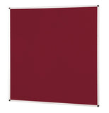 Aluminium Framed Notice Board 1200 x 1200mm - Various Colours