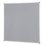 Aluminium Framed Notice Board 1200 x 1200mm - Various Colours