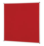 Aluminium Framed Notice Board 1200 x 1200mm - Various Colours