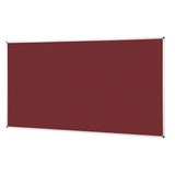 Aluminium Framed Notice Board 1200 x 2400mm - Various Colours
