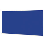 Aluminium Framed Notice Board 1200 x 2400mm - Various Colours