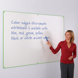 WriteOn Coloured Edge Whiteboard 600 x 900mm Various Colours