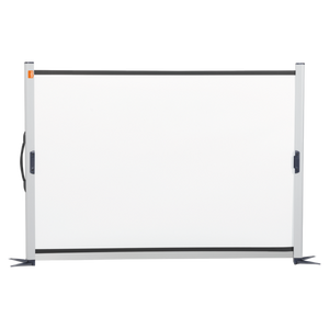 Nobo Portable Desktop Projection Screen Home Theatre/Office/Cinema Screen 4:3 Screen Format Matte White (1040x750mm)