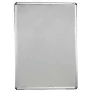 Nobo A0 Snap Frame Poster Holder, Signage Display or Wall Notice Board, Aluminium Frame, Silver
