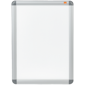 Nobo A3 Snap Frame Poster Holder, Signage Display or Wall Notice Board, Aluminium Frame, Silver
