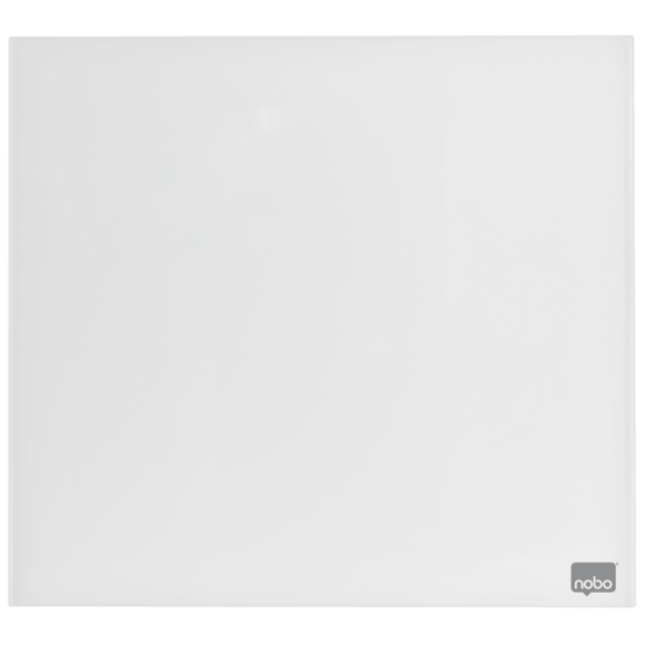 Nobo Glass Small Whiteboard, White, Magnetic Tile, 300 X 300mm