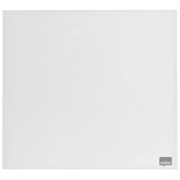 Nobo Glass Small Whiteboard, White, Magnetic Tile, 450 X 450mm