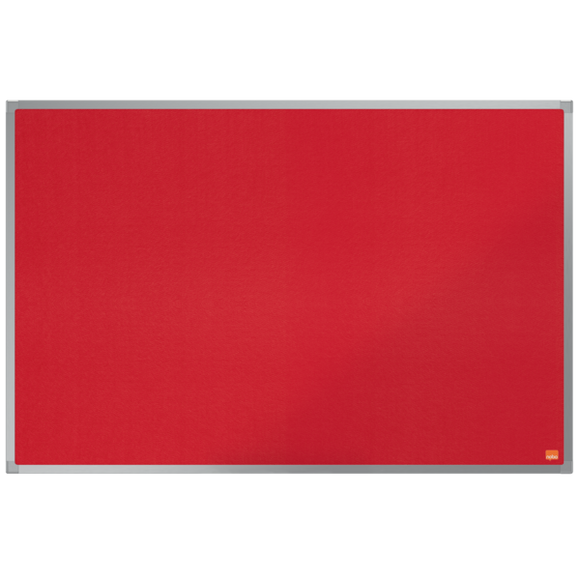 Nobo Essence Felt Notice Board 900x600mm Red