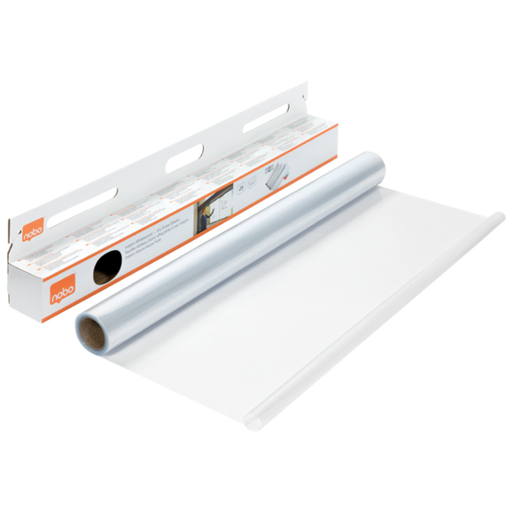 Nobo Instant Whiteboard Dry Erase Sheets 600x800mm Clear