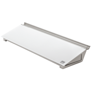 Nobo Glass Dry Wipe Notepad with Draw, White, Desktop Whiteboard
