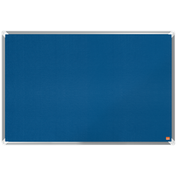 Nobo Premium Plus Felt Notice Board 900x600mm Blue