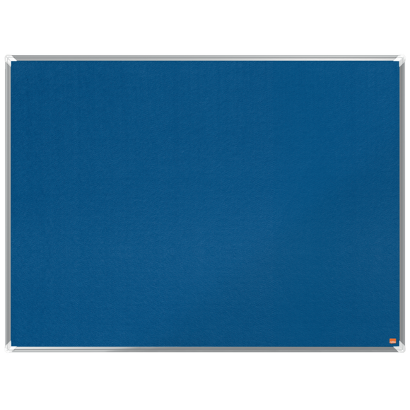 Nobo Premium Plus Felt Notice Board 1200x900mm Blue