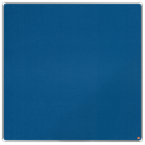 Nobo Premium Plus Felt Notice Board 1200x1200mm Blue