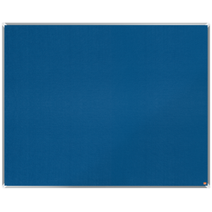 Nobo Premium Plus Felt Notice Board 1500x1200mm Blue