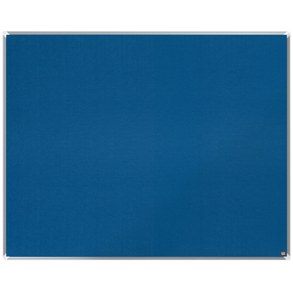 Nobo Premium Plus Felt Notice Board 1500x1200mm Blue