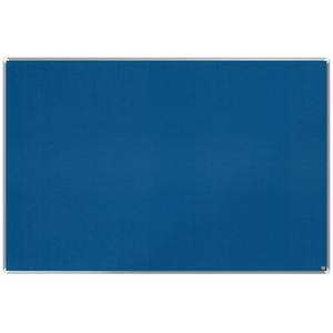 Nobo Premium Plus Felt Notice Board 1800x1200mm Blue