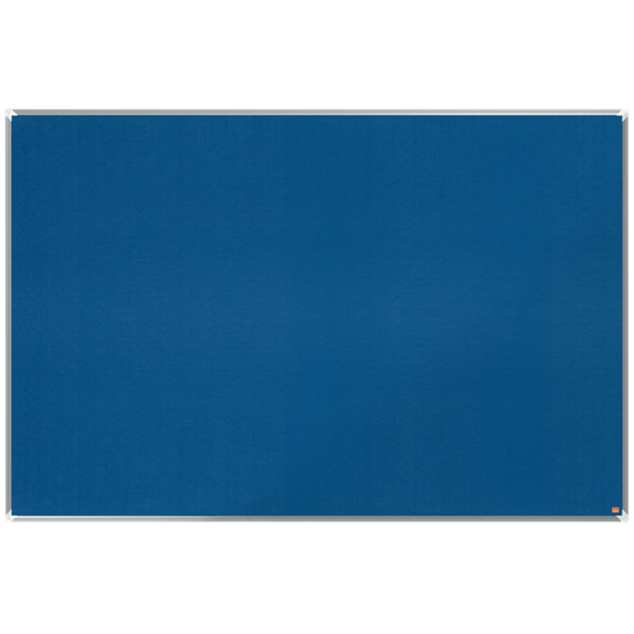 Nobo Premium Plus Felt Notice Board 1800x1200mm Blue