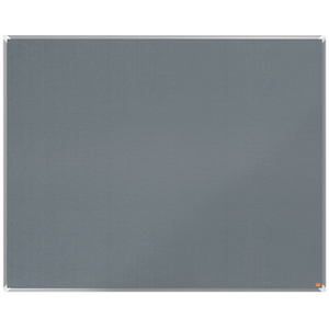Nobo Premium Plus Felt Notice Board 1500x1200mm Grey