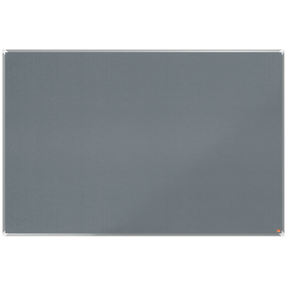 Nobo Premium Plus Felt Notice Board 1800x1200mm Grey