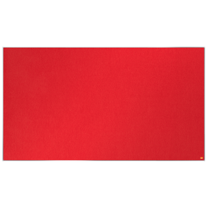 Nobo Impression Pro Widescreen Felt Notice Board 1550x870mm Red