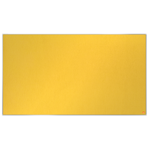 Nobo Impression Pro Widescreen Felt Notice Board 1220x690mm Yellow