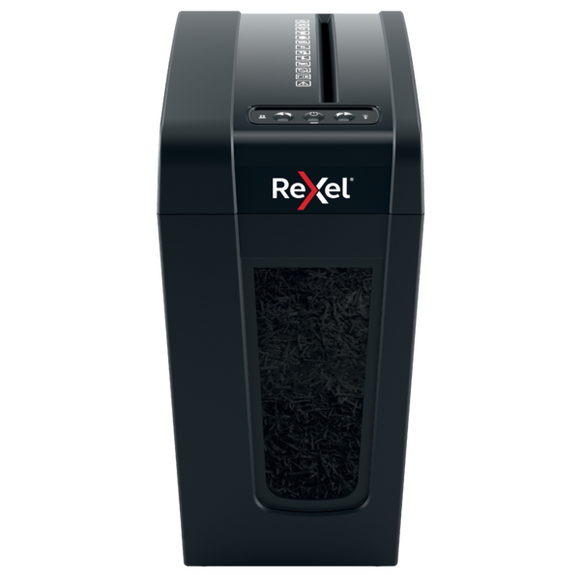 Rexel Secure X8-SL Whisper-Shred™ Cross Cut Paper Shredder Black