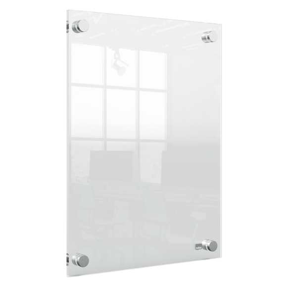 Nobo Premium Plus A4 Clear Acrylic Wall Mounted Poster Frame Whiteboard Shop UK