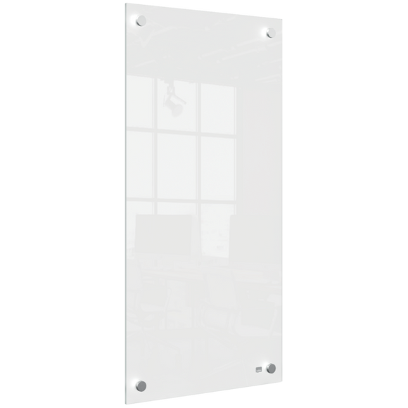 Nobo Small Glass Whiteboard Panel 300x600mm White