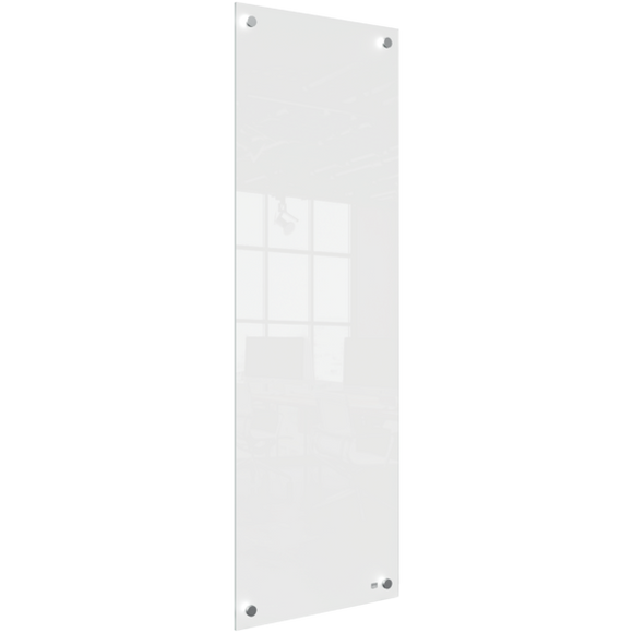 Nobo Small Glass Whiteboard Panel 300x900mm White