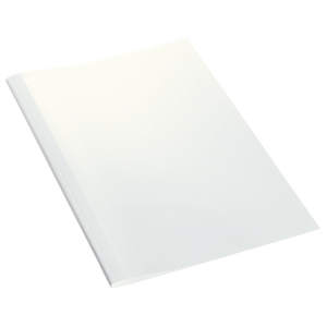 Leitz  Thermal Binding Cover A4 6mm - White (Pack of 100)
