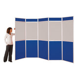 BusyFold Heavy Duty Display System - Blue & Grey