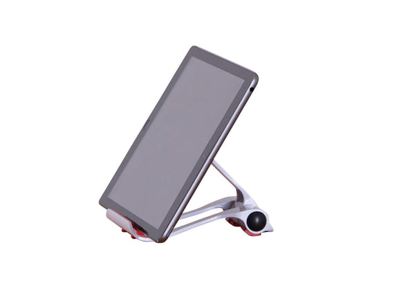 Tablet Cradle in White and Red - Chair accessories