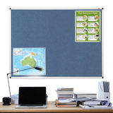 Aluminium Framed Resist-a-Flame Eco-Colour Noticeboard - 1200 x 1500mm Various Colours